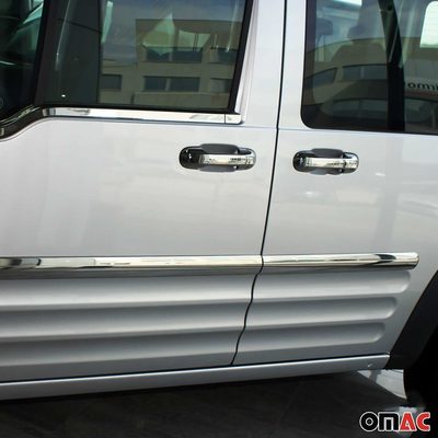 2009-2013 Ford Transit Connect Car Door Handle Cover Protector Stainless Steel 10 Pcs