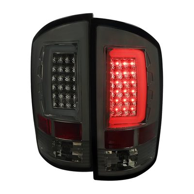 2002-2006 Dodge RAM 1500 2500 3500 LED Tail Lights -G2 Chrome/Smoke Lens