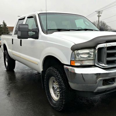 2003-2015 Ford F-250/350/450/550 Manual Towing Mirrors Smoke Lens &Turn Signal