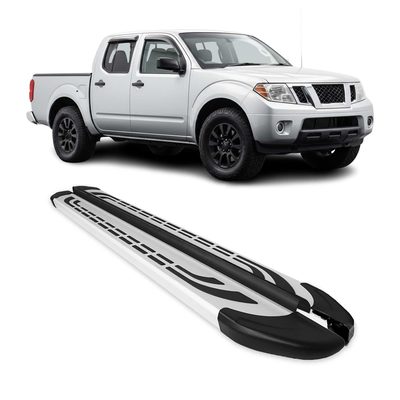 2005-2021 Nissan Frontier Running Boards Side Steps Silver