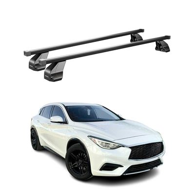 2017-2019 Infiniti QX30 Roof Rack Cross Bars Black