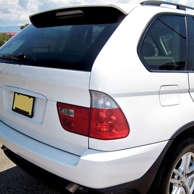 2000-2006 BMW E53 X5 Tail Lights Chrome Housing/Red Clear Lens