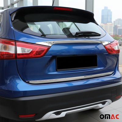2017-2022 Nissan Rogue Sport Trunk Tailgate Door Handle Cover Stainless Steel Silver