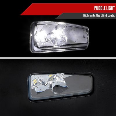 2019-2024 Dodge RAM 1500 Chrome Manual Fold & Heated Side Mirror Driver