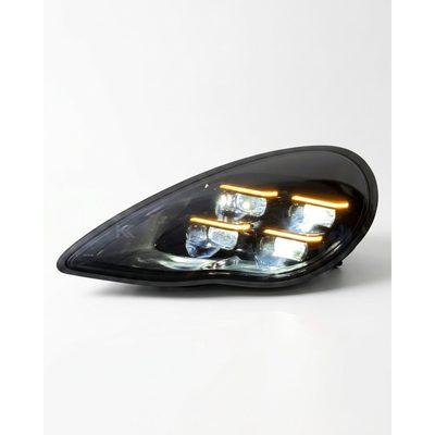 Porsche Panamera 970.1 LED Headlight Assembly with Dual-Color DRL 2010 - 2013