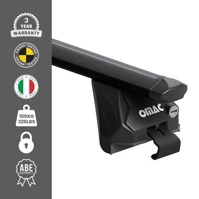 2020-2026 Ford Escape Roof Rack Cross Bars Black