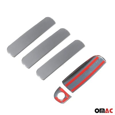 2004-2010 Audi A8 L Car Door Handle Cover Protector Stainless Steel Chrome 5 Pcs