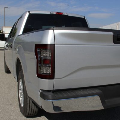 2018-2020 Ford F-150 LED Tail Lights Chrome Housing/Red Smoke Lens
