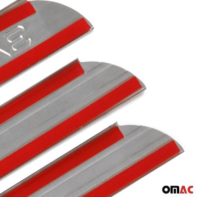 2006-2012 Toyota RAV4 Door Sill Scuff Plate Scratch Exclusive Stainless Steel 4x