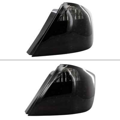 2004-2010 Scion tC LED Tail Lights Glossy Black Housing/Smoke Lens