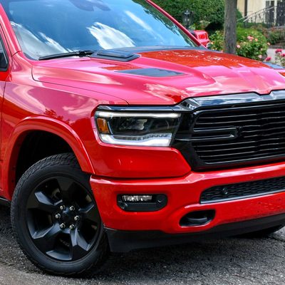 2019-2024 Dodge RAM 1500 LED Fog Lights Kit Chrome Housing/Clear Lens