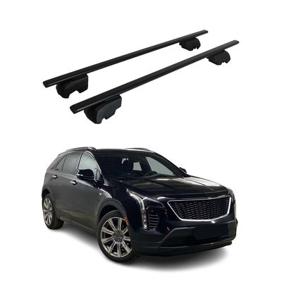 2019-2025 Cadillac XT4 Roof Rack Cross Bars Black