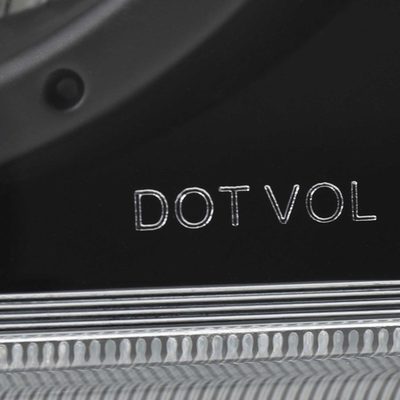 For Toyota Highlander 2001-2003 Factory Style Headlights Matte Black Housing Clear Lens