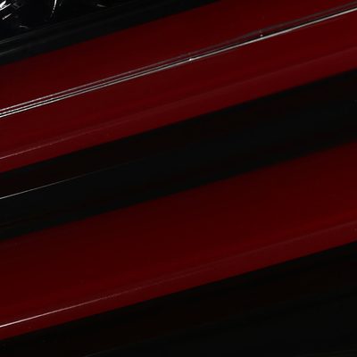 2015-2017 VW GTI/Golf LED Tail Lights Jet Black Housing/Clear Lens