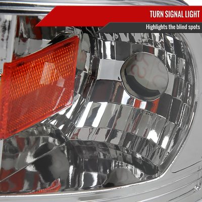 1994-2001 Dodge RAM 1500/ 1994-2002 RAM 2500 3500 Headlights LED Light Chrome