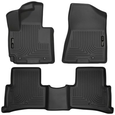 Tapetes Husky Weatherbeater 1ra y 2da Fila color Negro para Tucson 16-18