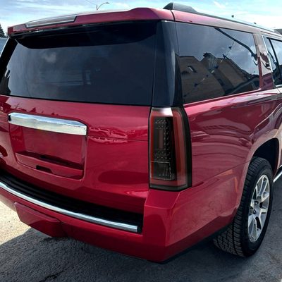 2015-2020 GMC Yukon/Yukon XL Denali SLE/SLT LED Tail Lights Jet Black/Clear