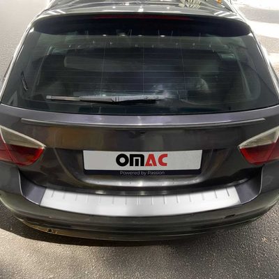 2009-2011 BMW 3 Series E90 E91 325i 323i Sedan Touring Rear Bumper Guard Stainless Steel Brushed