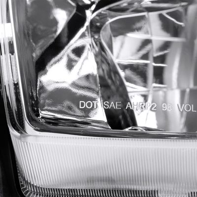 2001-2003 Toyota RAV4 Factory Style Headlights Chrome Housing/Clear Lens