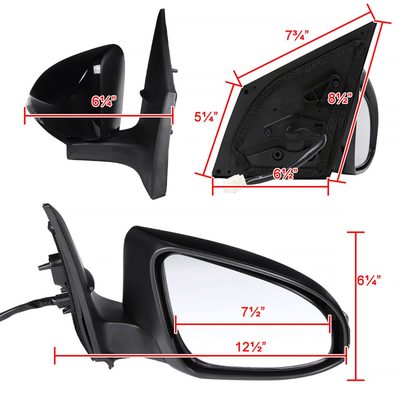 2014-2018 Toyota Corolla Black 7Pin Heated Side Mirror Turn Signal Passenger
