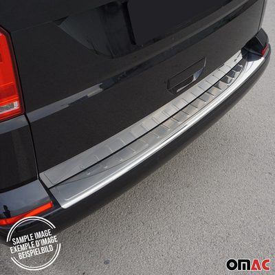 2017-2019 Kia Sportage Rear Bumper Guard & Trunk Sill Cover Protector Set S.Steel 2 pcs