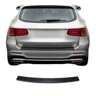 2016-2022 Mercedes GLC Class X253 Rear Bumper Sill Cover Guard ABS Black