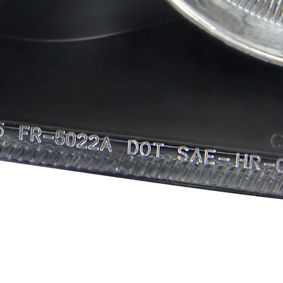 1993-1997 Ford Ranger Headlights Integrated H3 Projector Fog Light Black