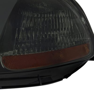 1996-1998 Honda Civic Coupe/Sedan LED Bar Factory Headlights Chrome/Smoke