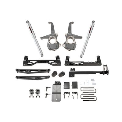 Fits 2019-2022 Chevy Silverado/GMC Sierra 1500 (BLT-150210BK)