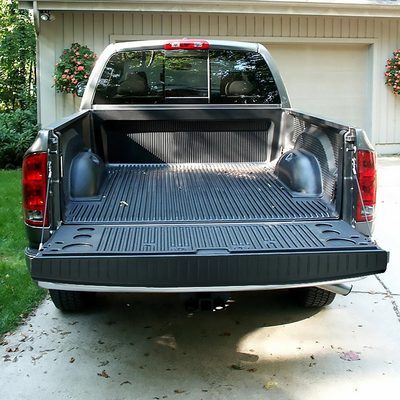 2006-2008 Dodge RAM 1500 / 2006-2009 RAM 2500 3500 Black OE Tailgate Cap Cover