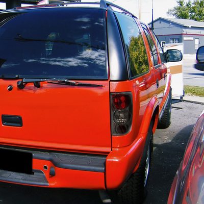 1995-2004 Chevy Blazer/S10 GMC Jimmy/Envoy Bravada Tail Lights Chrome/Smoke