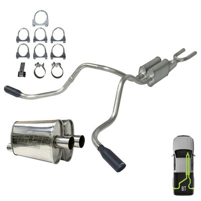Toyota Tundra, 2014-2021, 5.7L - Stainless - MPI Exhaust Cat-Back Dual Exhaust Kits