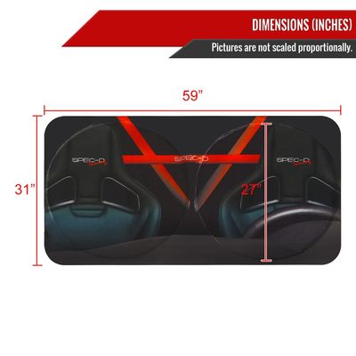 Universal Spec-D Tuning Front Glass Window Windshield Sun Shade UV Block