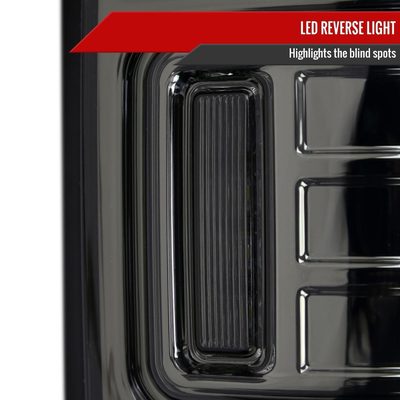 2009-2018 Dodge RAM 1500 2500 3500 LED Bar Tail Lights Chrome/Smoke