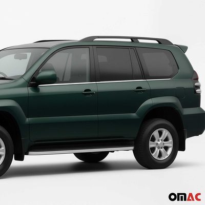 2003-2009 Toyota Land Cruiser Prado Window Molding Trim Streamer Stainless Steel 6x