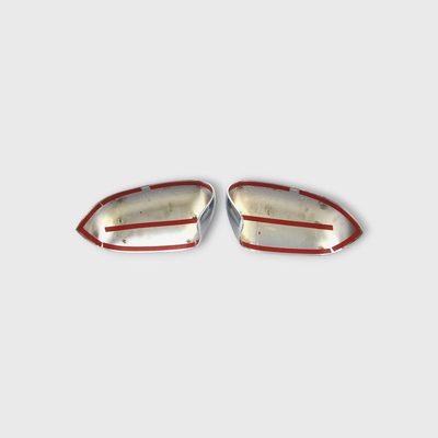2020-2023 Kia Soul EV Mirror Cover Caps Chrome 2Pcs ABS Plastic