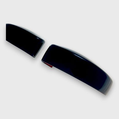 2017-2025 Jeep Compass Mirror Cover Caps Gloss Black 2Pcs ABS Plastic
