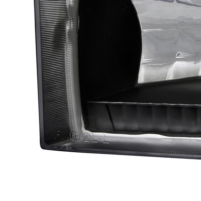 1999-2004 Ford F-250/350/450/550/Excursion Factory Headlights Matt Black