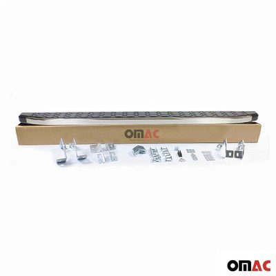 2023-2026 Mercedes GLC Class X254 Running Boards Side Steps Silver & Black