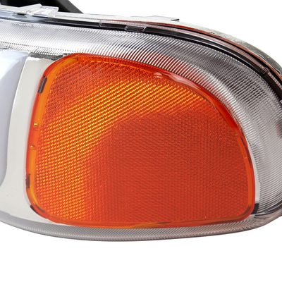 1999-2006 GMC Sierra/ 00-2006 Yukon/Yukon XL LED Tube Factory Headlights Chrome