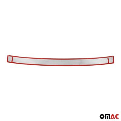 2017-2023 BMW 5 Series G30 Sedan Rear Bumper Sill Cover Stainless Steel Carbon Foiled