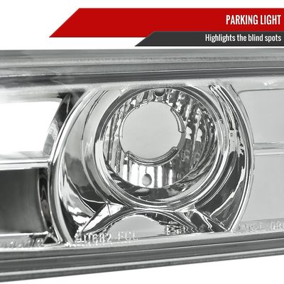 2004-2012 Chevy Colorado/GMC Canyon Headlights Corner Signal Lights Chrome