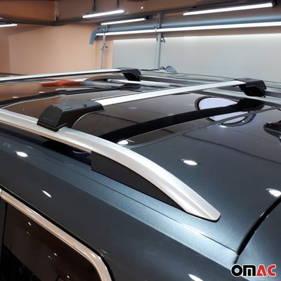 2006-2013 Land Rover Range Rover Sport Roof Rack Cross Bars Silver
