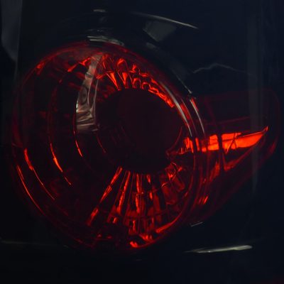 1997-2002 Ford Expedition Tail Lights Glossy Black Housing/Smoke Lens