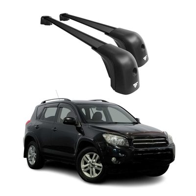 2001-2012 Toyota RAV4 Roof Racks Cross Bars Black