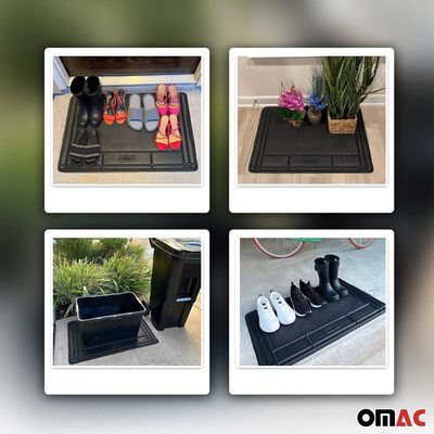 OMAC Pet Feeding Mat Waterproof Anti-Slip Dogs and Cats Food Placement Mat
