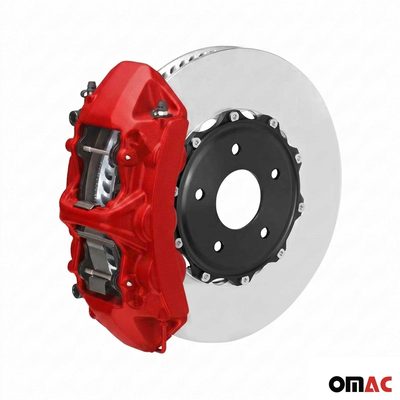 OMAC Brake Caliper Epoxy Based Car Paint Kit Texas Red Matt High-Temp