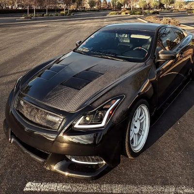 2008-2013 Infiniti G37/14-2015 Q60 Coupe/Convertible LED Signal Headlights Smoke