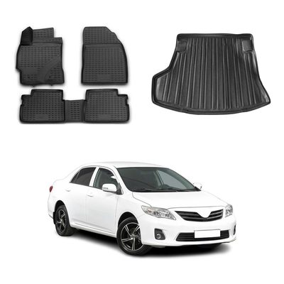 OMAC Floor Mats & Cargo Liners for Toyota Corolla 2009-2013 Sedan