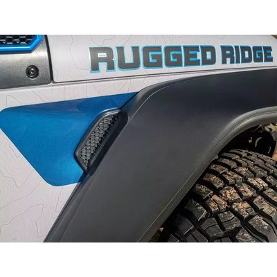Cantoneras Max Terrain Delanteras y Traseras Rugged Ridge para Wrangler JL 18-26 (4 puertas)